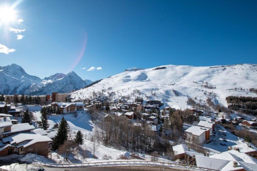 Studio Cabine 4 Pers Les2Alpes 21M² Les Deux Alpes Buitenkant foto