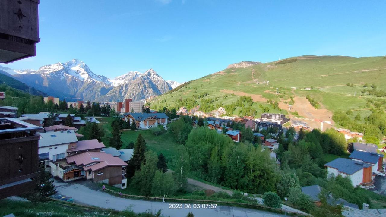 Studio Cabine 4 Pers Les2Alpes 21M² Les Deux Alpes Buitenkant foto