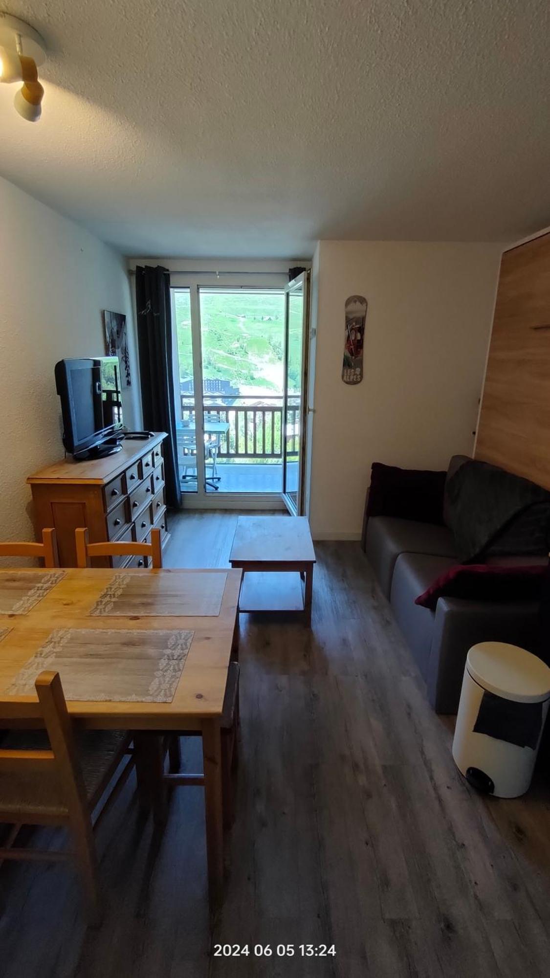 Studio Cabine 4 Pers Les2Alpes 21M² Les Deux Alpes Buitenkant foto